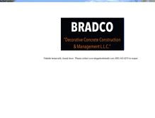 Tablet Screenshot of bradcotx.com